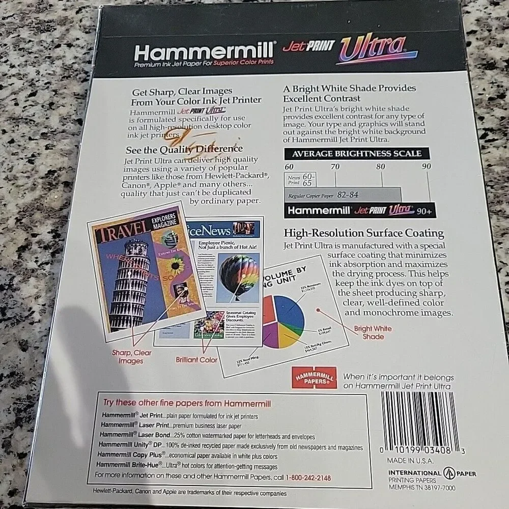 Hammermill JET Print ULTRA Premium 8.5